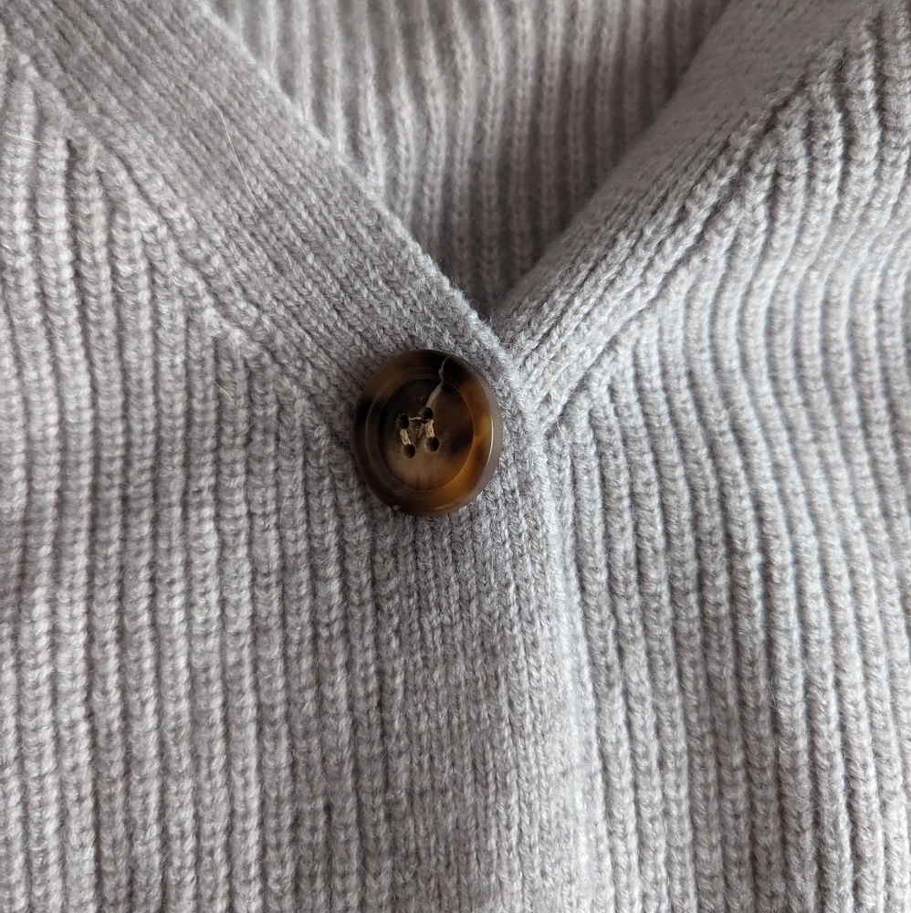 Cropped Button Sweater - Picture 3 of 6